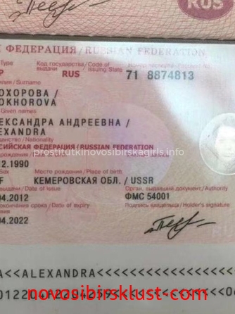 Проститутка Прохорова Александра